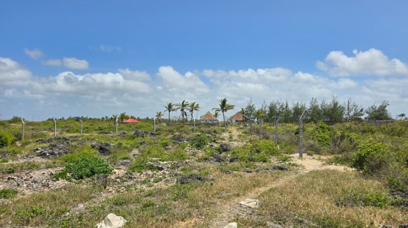 oceanfront plot for sale in Watamu off Kanana Road