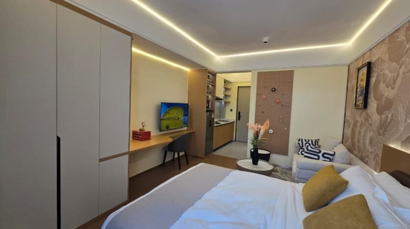 large studio apartment in Ngong Road, Longines Bay 48 sqm