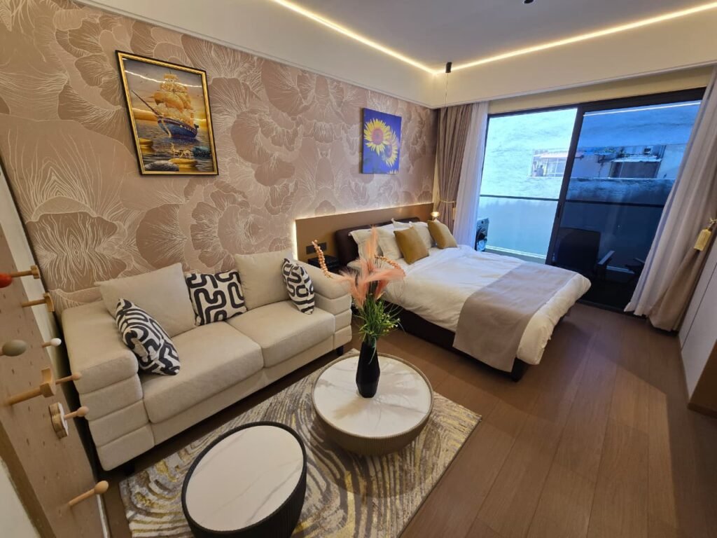 large studio apartment in Ngong Road, Longines Bay 48 sqm