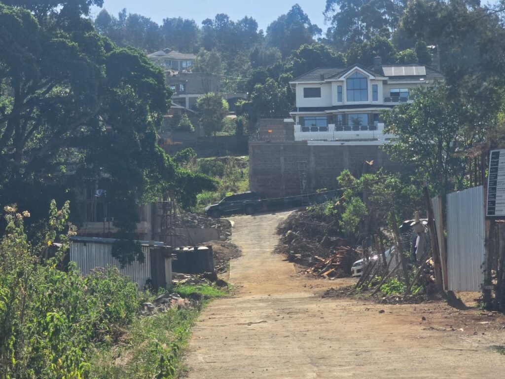 1/8 acre plot for sale in Kerarapon Drive, Ngong