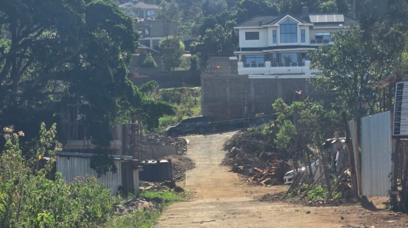 1/8 acre plot for sale in Kerarapon Drive, Ngong