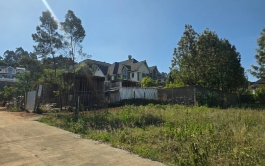 Prime Rectangular 1/8 Acre Plot in Kerarapon Drive — Tarmac Access, KSh 11M