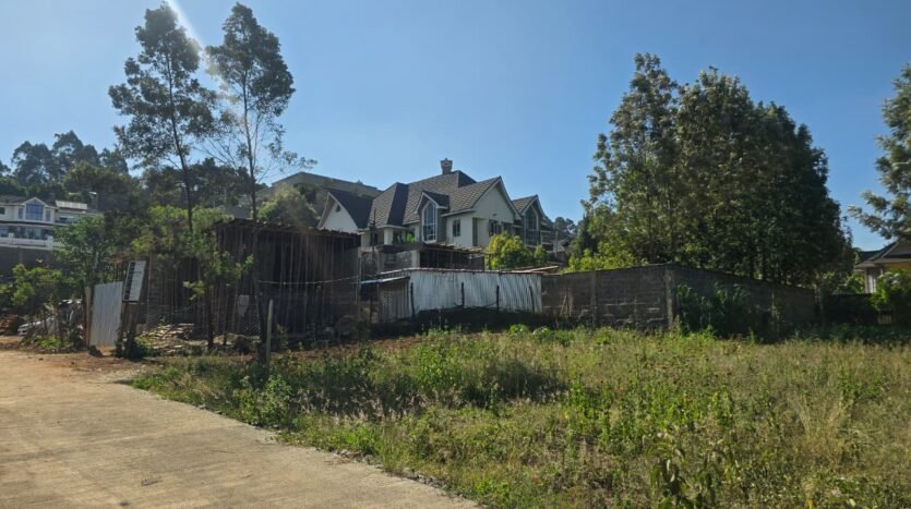 1/8 acre plot for sale in Kerarapon Drive, Ngong