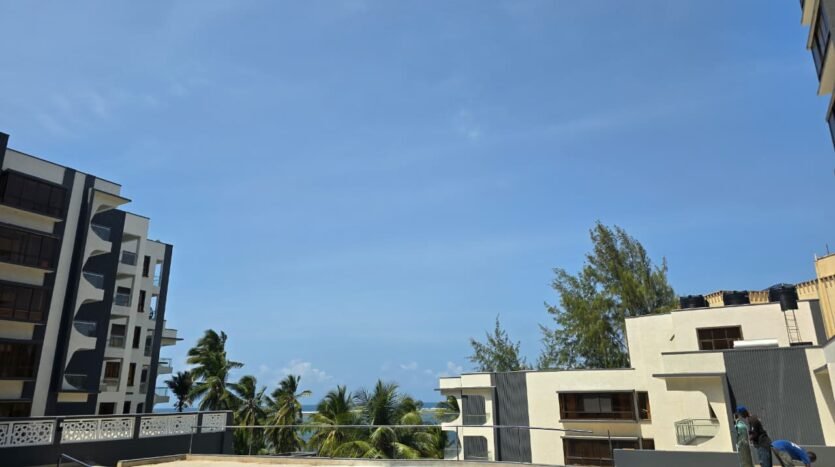 beachfront apartment in Nyali at Cloud Nine with direct beach access