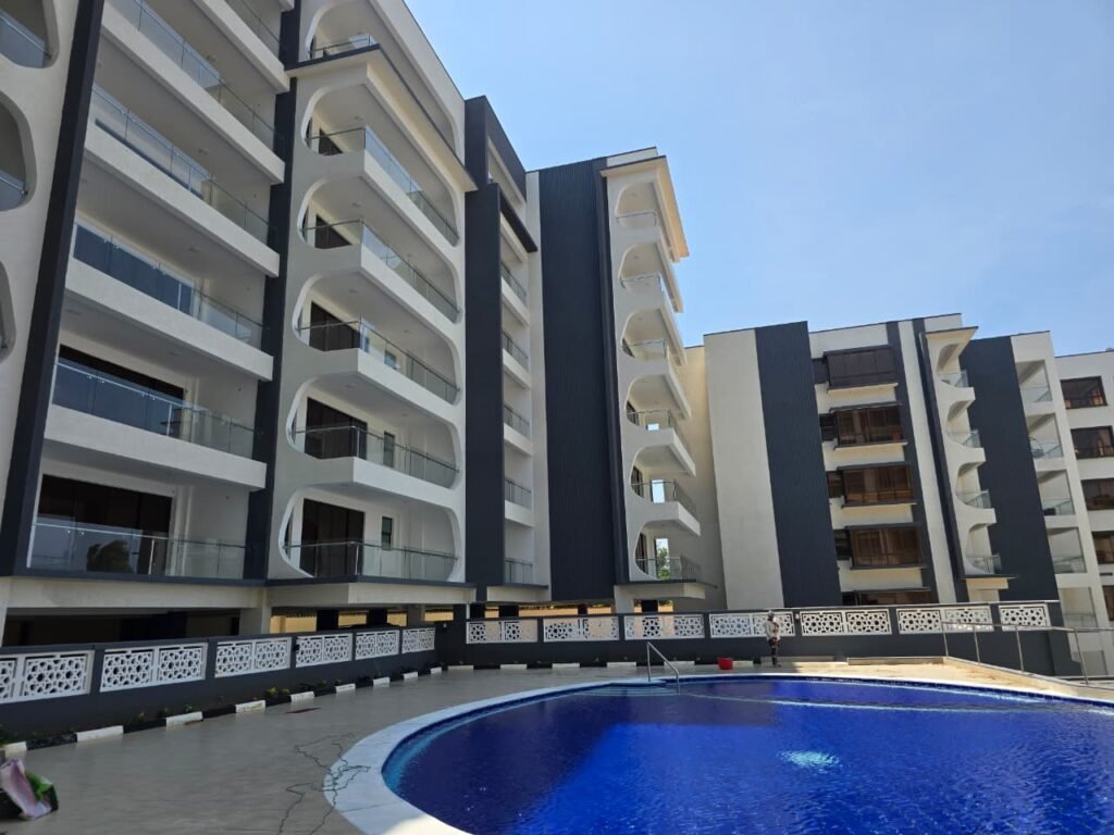 beachfront apartment in Nyali at Cloud Nine with direct beach access
