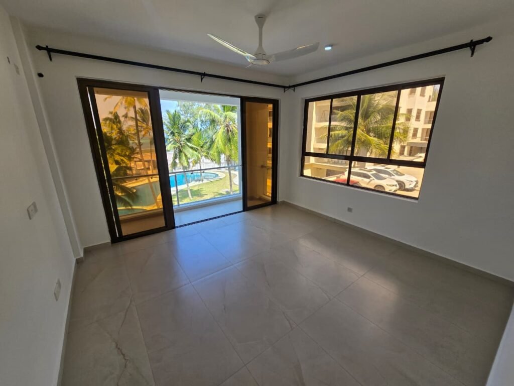 beachfront apartment in Nyali at Cloud Nine with direct beach access