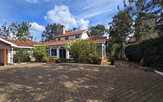 4 Bedroom House in Karen Bogani for Rent — Charming Antique Home, Half Acre