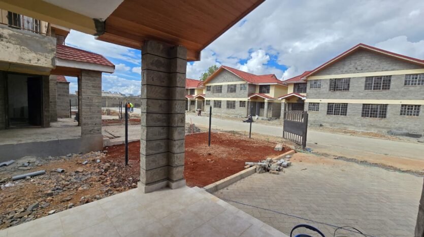 4 bedroom townhouse on Community Road, Syokimau