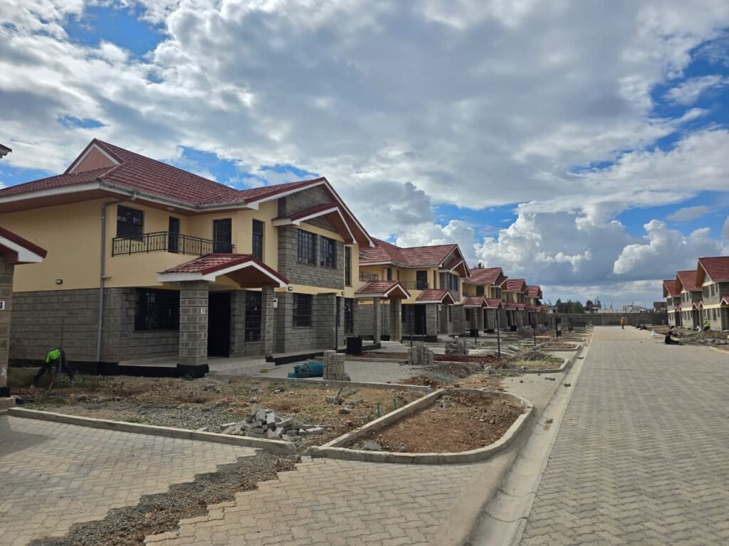 4 bedroom townhouse on Community Road, Syokimau