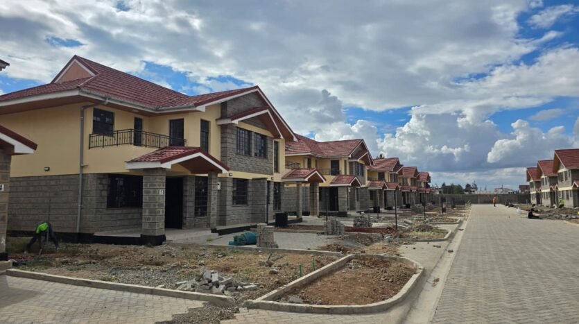 4 bedroom townhouse on Community Road, Syokimau