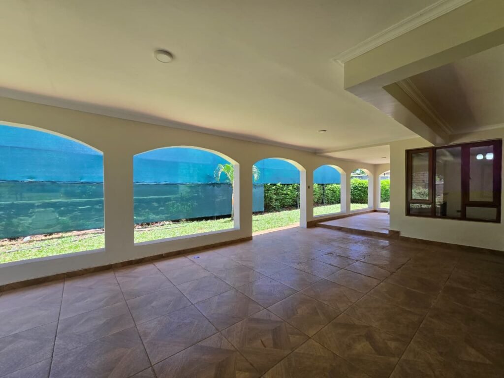 5 bedroom house for rent in Karen Bogani with landscaped garden