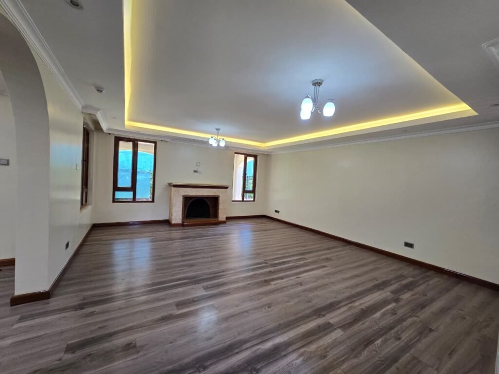 5 bedroom house for rent in Karen Bogani with landscaped garden