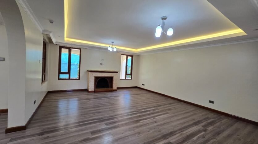 5 bedroom house for rent in Karen Bogani with landscaped garden